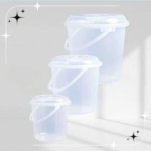 Daisy Transparent Plain Buckets
