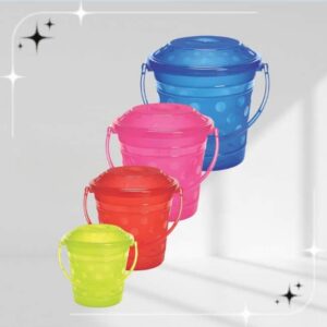 Frosty Buckets (Transparent) With Lid