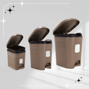 Stitch Pedal bins with inner bucket